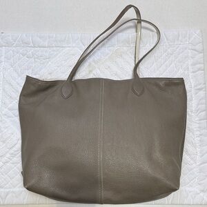 Coach 29429 Taupe Pebbled Leather Shoulder Tote